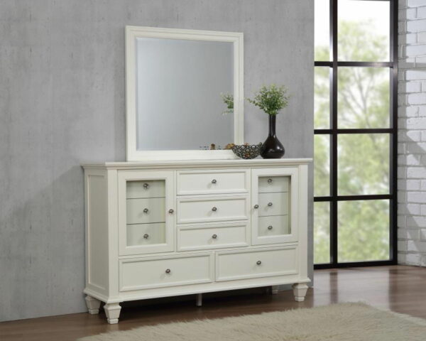 Sandy Beach - 11-drawer Dresser With Mirror - Image 5