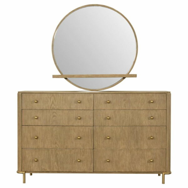 Arini - 8-Drawer Bedroom Dresser With Mirror - Image 11
