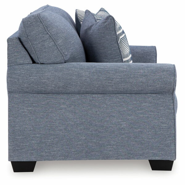 Carissa Manor - Denim - Loveseat - Image 4