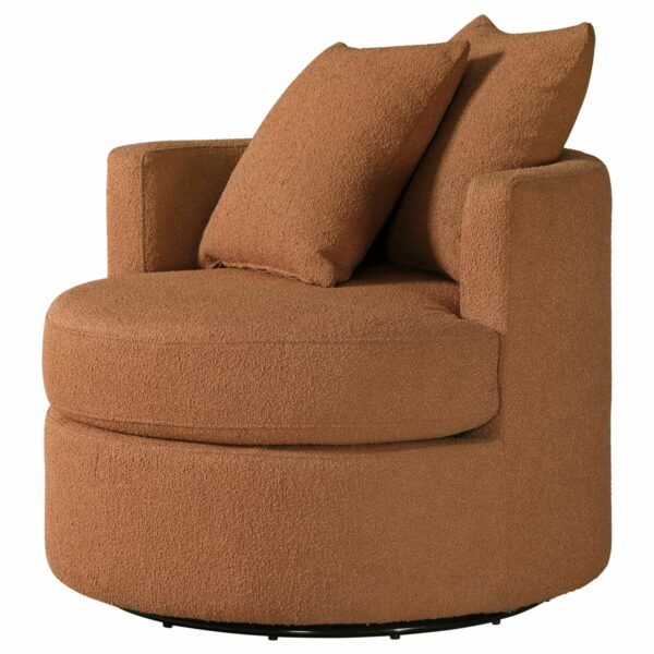 Debbie - Upholstered Swivel Accent Chair - Image 13