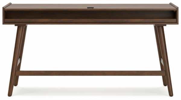 Lyncott - Brown - 3 Pc. - Home Office Desk, Chair, Bookcase - Image 6