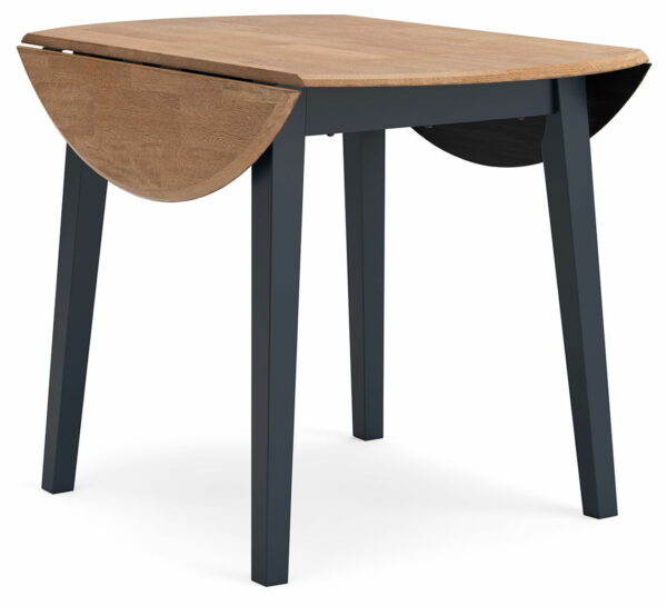 Gesthaven - Round Dining Room Drop Leaf Table Set - Image 11