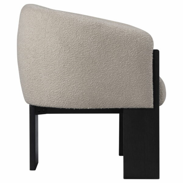 Valdez - Boucle Upholstered Barrel Back Accent Chair - Image 14
