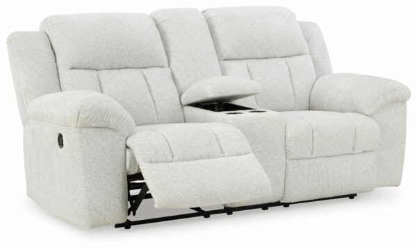 Frohn - Dbl Reclining Loveseat With Console - Image 11