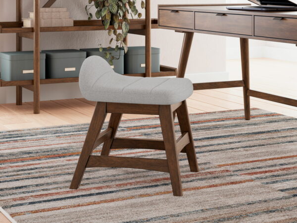 Lyncott - Brown - 3 Pc. - Home Office Desk, Chair, Bookcase - Image 7