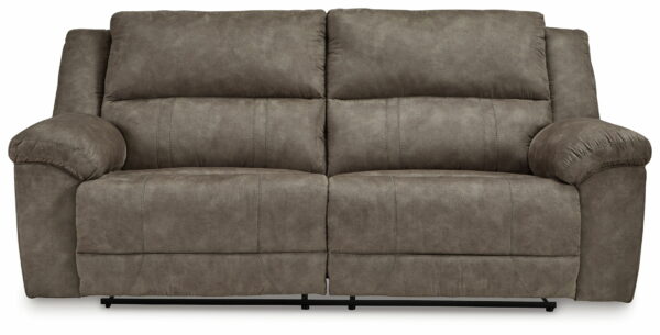 Laresview - Fossil - 2 Seat Reclining Sofa - Image 2