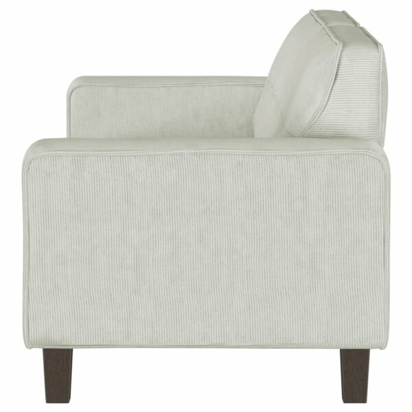 Deerhurst - Upholstered Track Arm Tufted Sofa - Greige - Image 6