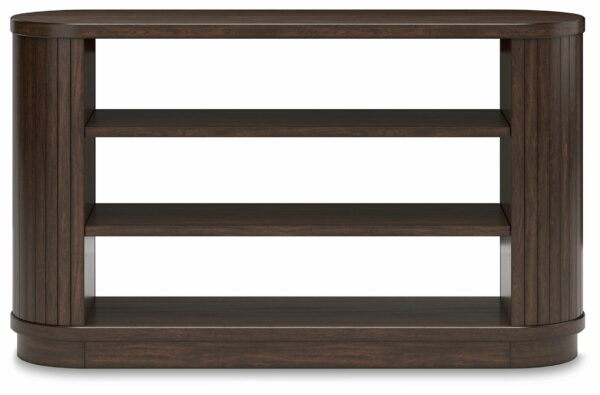 Korestone - Warm Brown - 3 Pc. - Home Office Desk, Chair, Credenza - Image 12
