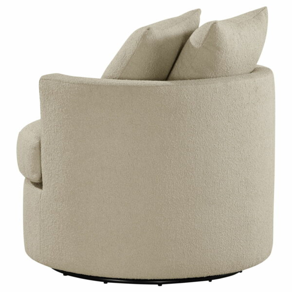 Debbie - Upholstered Swivel Accent Chair - Image 2