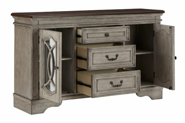 Lodenbay - Antique Gray - Dining Room Server - Image 2