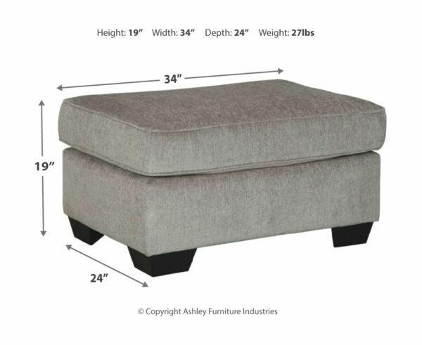 Altari - Chair With Ottoman - Image 3