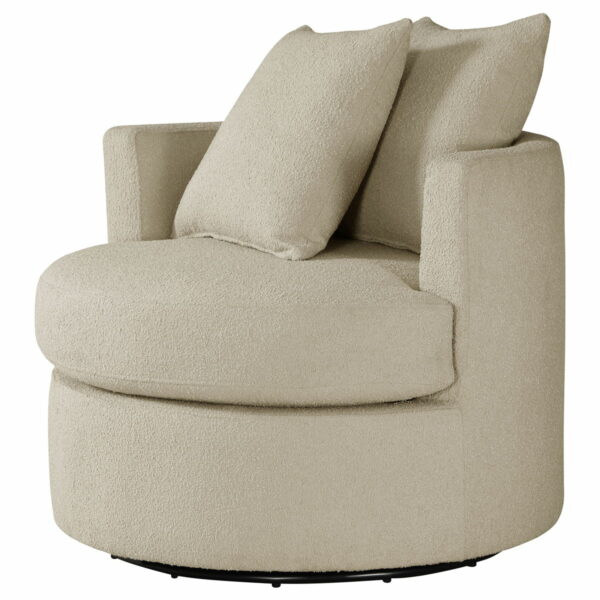 Debbie - Upholstered Swivel Accent Chair - Image 17