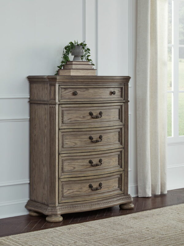 Ardenfield - Light Brown - Five Drawer Chest - Image 2