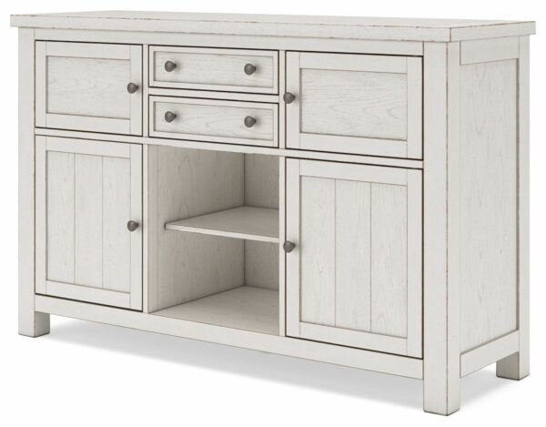 Robbinsdale - Rectangular Counter Height Dining Extension Table Set - Image 4
