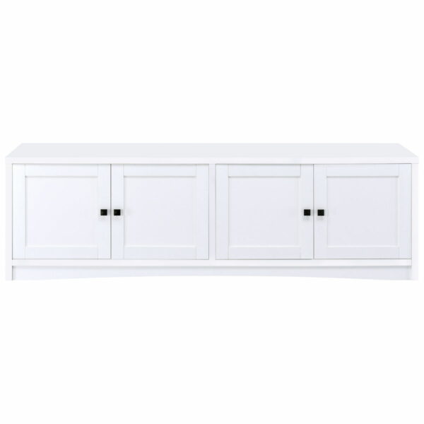 Laughlin - 4 Door Engineered Wood TV Stand - White - Image 13