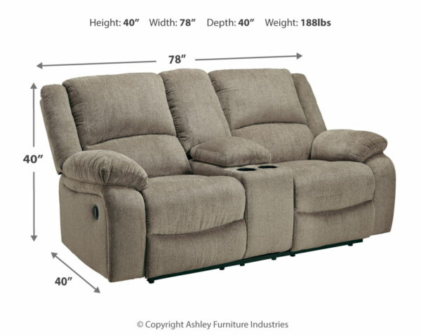 Draycoll - Reclining Loveseat - Image 10