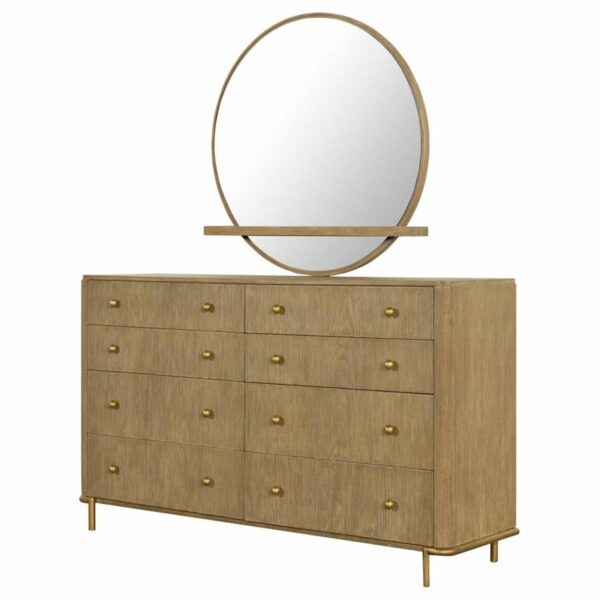 Arini - 8-Drawer Bedroom Dresser With Mirror - Image 10
