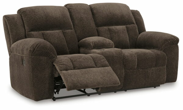 Frohn - Dbl Reclining Loveseat With Console - Image 2