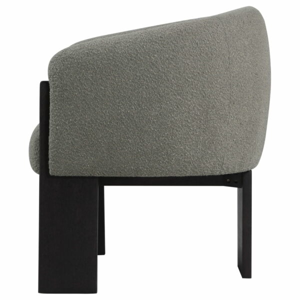 Valdez - Boucle Upholstered Barrel Back Accent Chair - Image 6