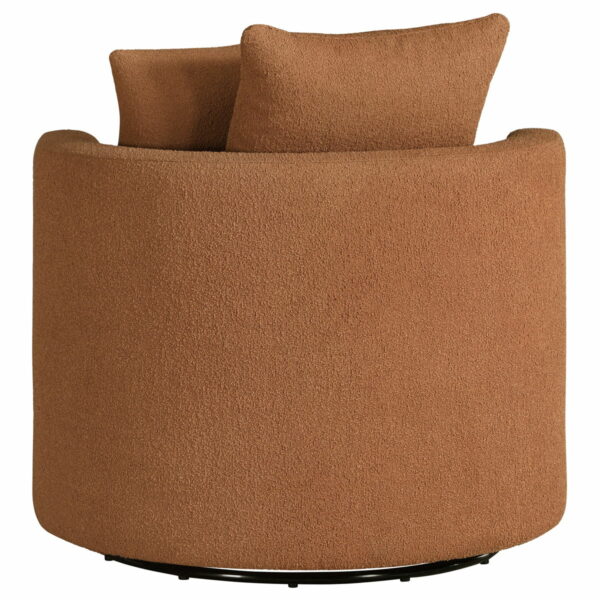 Debbie - Upholstered Swivel Accent Chair - Image 3