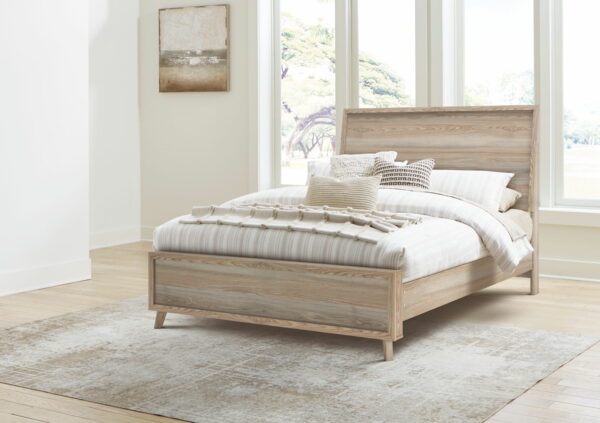 Hasbrick - Panel Bedroom Set With Framed Panel Footboard - Image 3