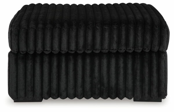 Midnight-madness - Onyx - Oversized Accent Ottoman - Image 4