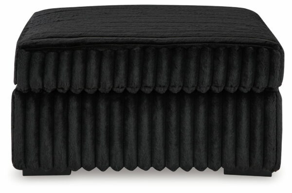 Midnight-madness - Onyx - Oversized Accent Ottoman - Image 2
