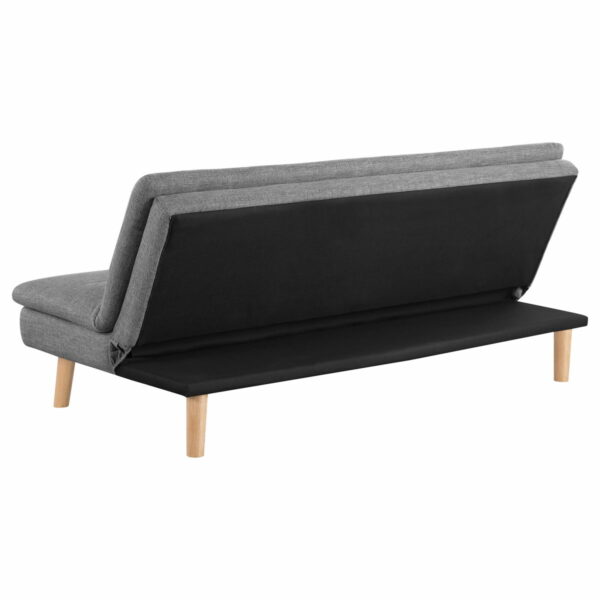Scout - Upholstered Tufted Convertible Sofa Bed - Gray - Image 6