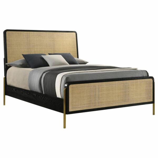 Arini - Rattan Panel Bed - Image 19