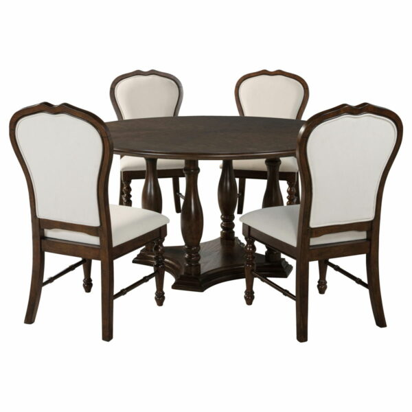 Landon - Round Dining Table Set - Image 9