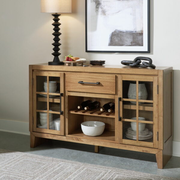 Sherbana - Light Brown - Dining Room Server - Image 8