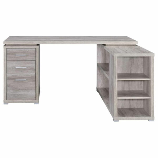Yvette - 3-Drawer L-Shape Computer Desk - Image 28