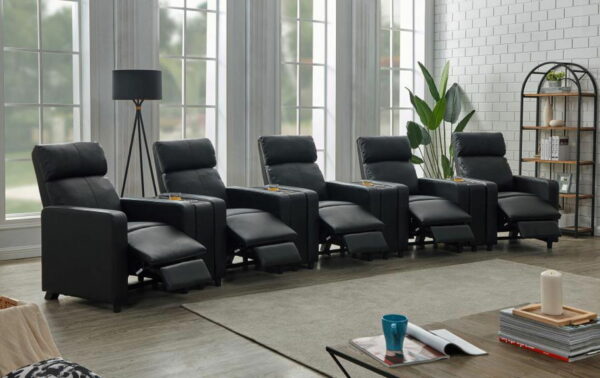 Toohey - Upholstered Tufted Recliner Living Room Set - Image 8