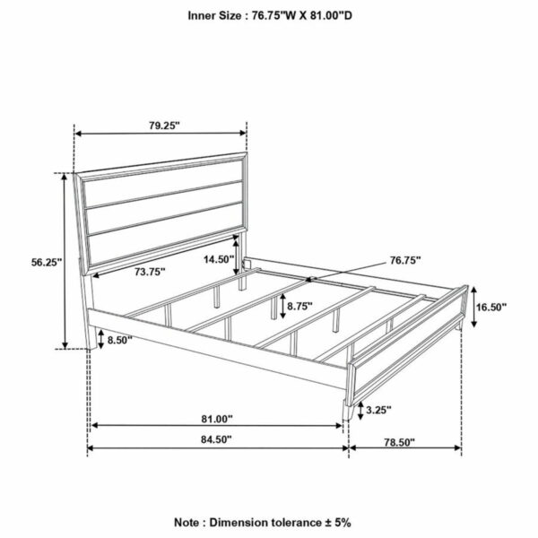 Watson - Panel Bed - Image 4