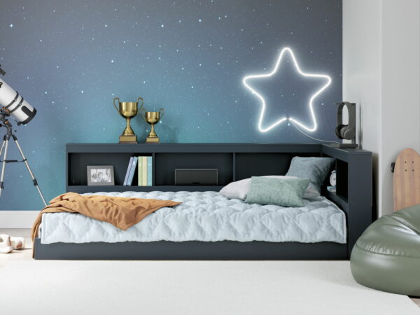 Simmenfort - Bookcase Storage Bed - Image 19