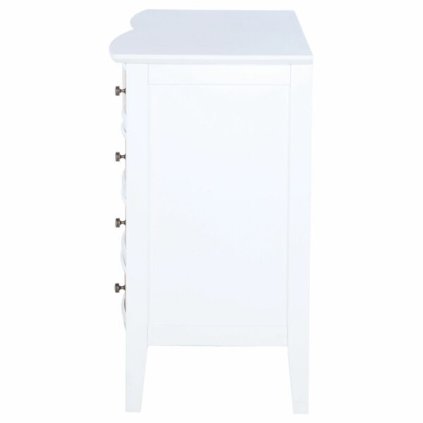 Bexhill - 10-Drawer Dresser Cabinet - White - Image 4