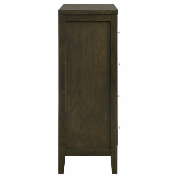 Wilkes - 5-Drawer Chest Of Drawers - Dark Cocoa - Image 4