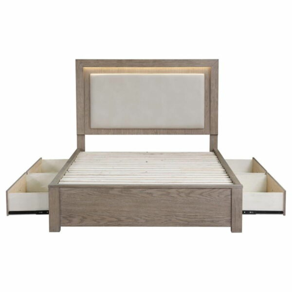Kenora - LED Storage Bed - Image 28