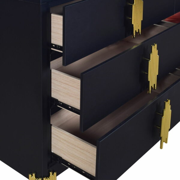 Empire - Dresser & Mirror - Black - Image 4