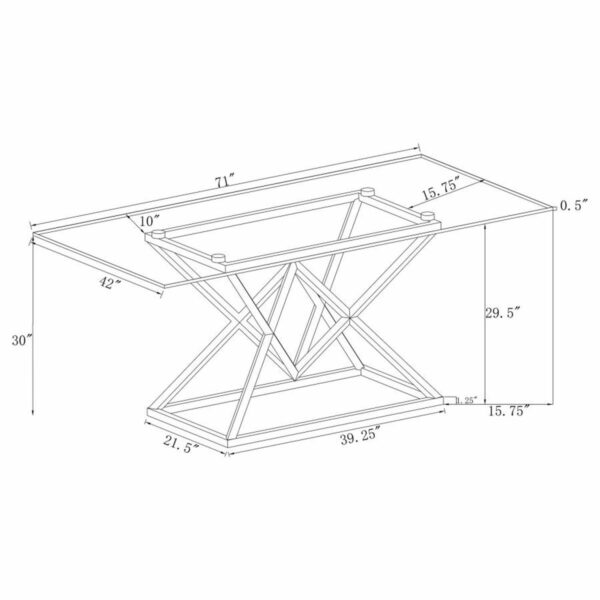 Beaufort - Rectangular Dining Set - Image 11