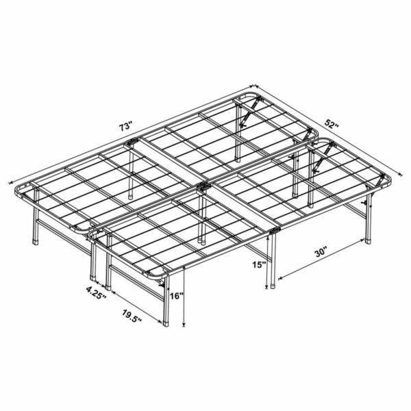 Mabel - Metal Support Platform Bed - Image 23