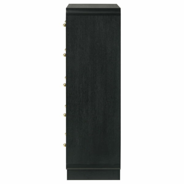 Cavelle - 5-Drawer Chest Of Drawers - Black - Image 7