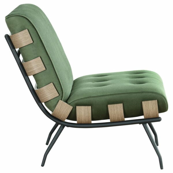 Aloma - Upholstered Tufted Armless Accent Chair - Image 18