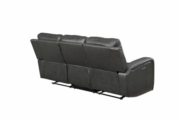 Linton - Leather Sofa With Power Footrest - Image 5