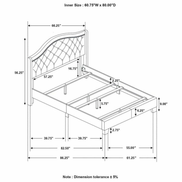 Sonoma - Upholstered Wingback Bed - Image 6