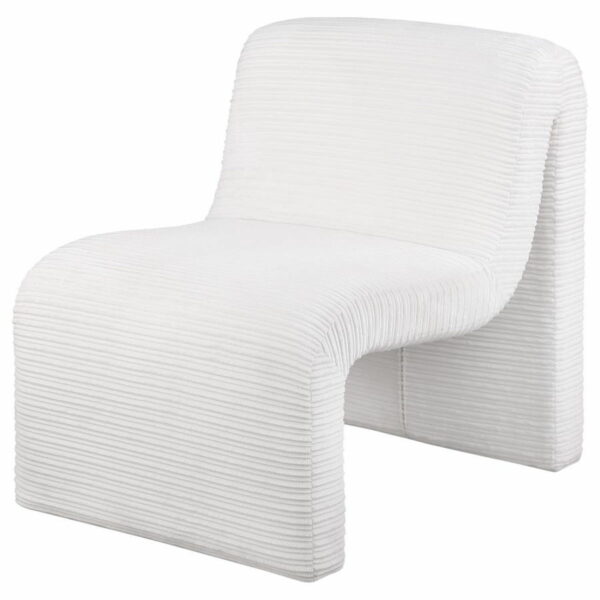 Drayton - Upholstered Curved Armless Accent Chair - Image 8