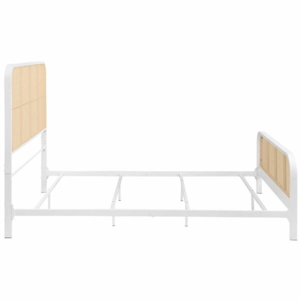 Lanewood - Open Cane Rattan Metal Bed - Image 6