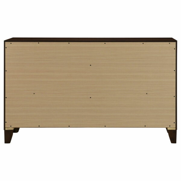 Welsley - 6-Drawer Dresser Cabinet - Walnut - Image 4