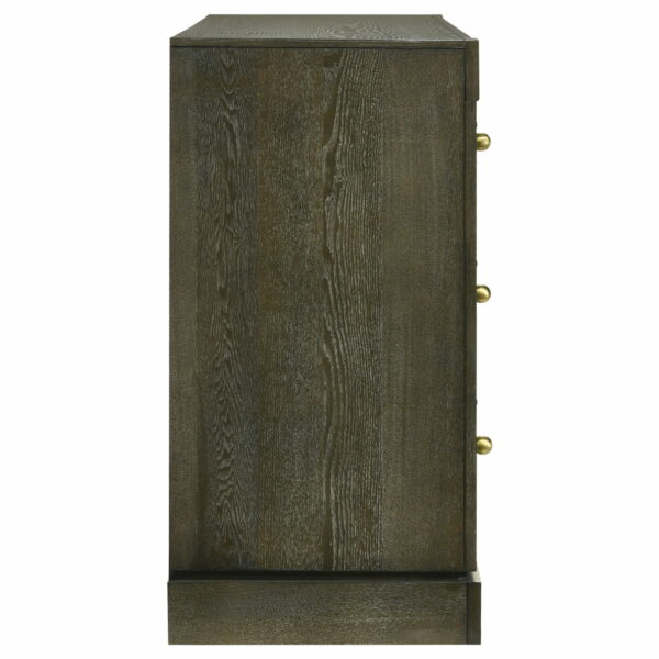 Gran Park - 6-Drawer Dresser Cabinet - Dark Cocoa - Image 10