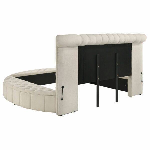 Sonya - Upholstered Round Storage Bed - Image 5